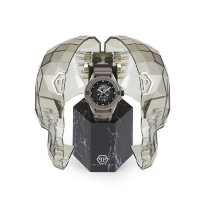 Philipp Plein Black Synthetic Sport Watch - Bold Luxury Timepiece