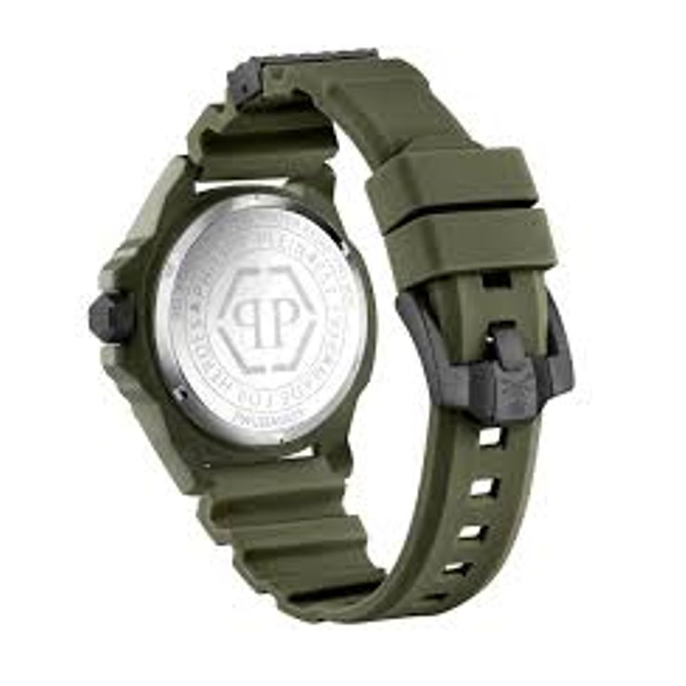 Philipp Plein Bicolor Synthetic Dress Watch: A Bold Statement in Time