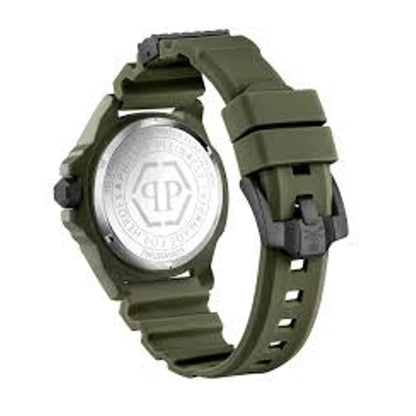 Philipp Plein Bicolor Synthetic Dress Watch: A Bold Statement in Time