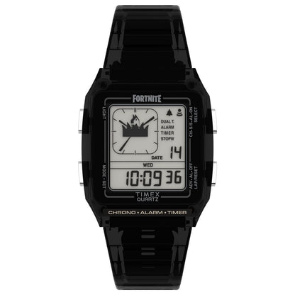 Timex Black Rubber Digital Watch - Everyday Reliability