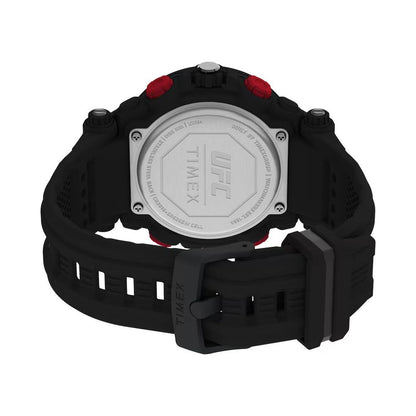 Timex Black Rubber Digital Watch: UFC Redemption Edition