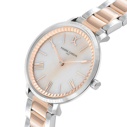 Pierre Cardin Multicolor Stainless Steel Dress Watch