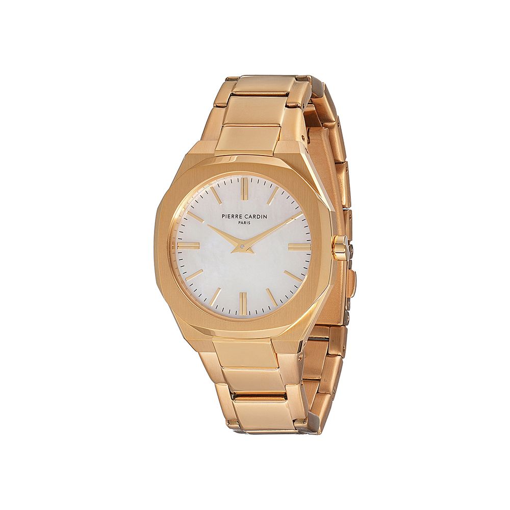 Pierre Cardin Gold Stainless Steel Dress Watch - Timeless Elegance