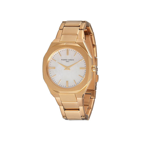 Pierre Cardin Gold Stainless Steel Dress Watch - Timeless Elegance
