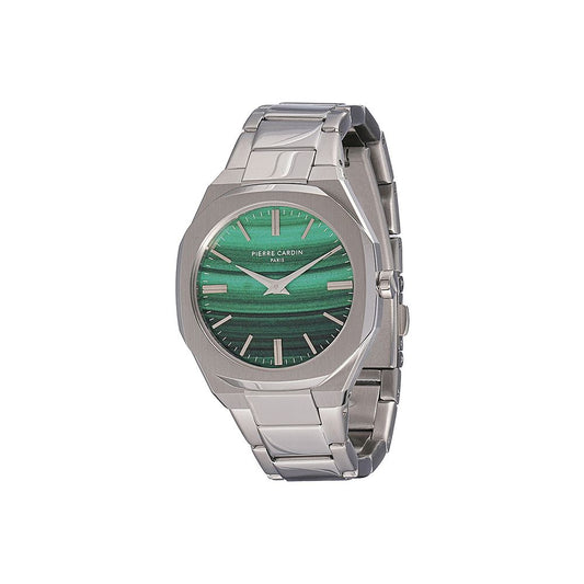 Pierre Cardin Gray Stainless Steel Dress Watch