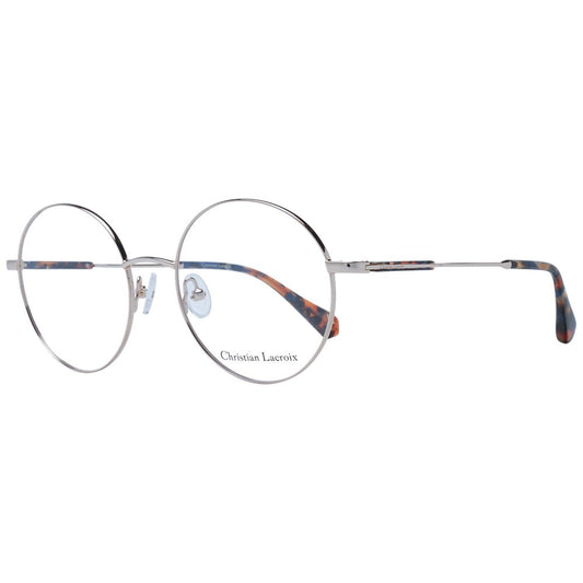 Christian Lacroix Women’s Gold Stainless Steel Glasses – Round Frames