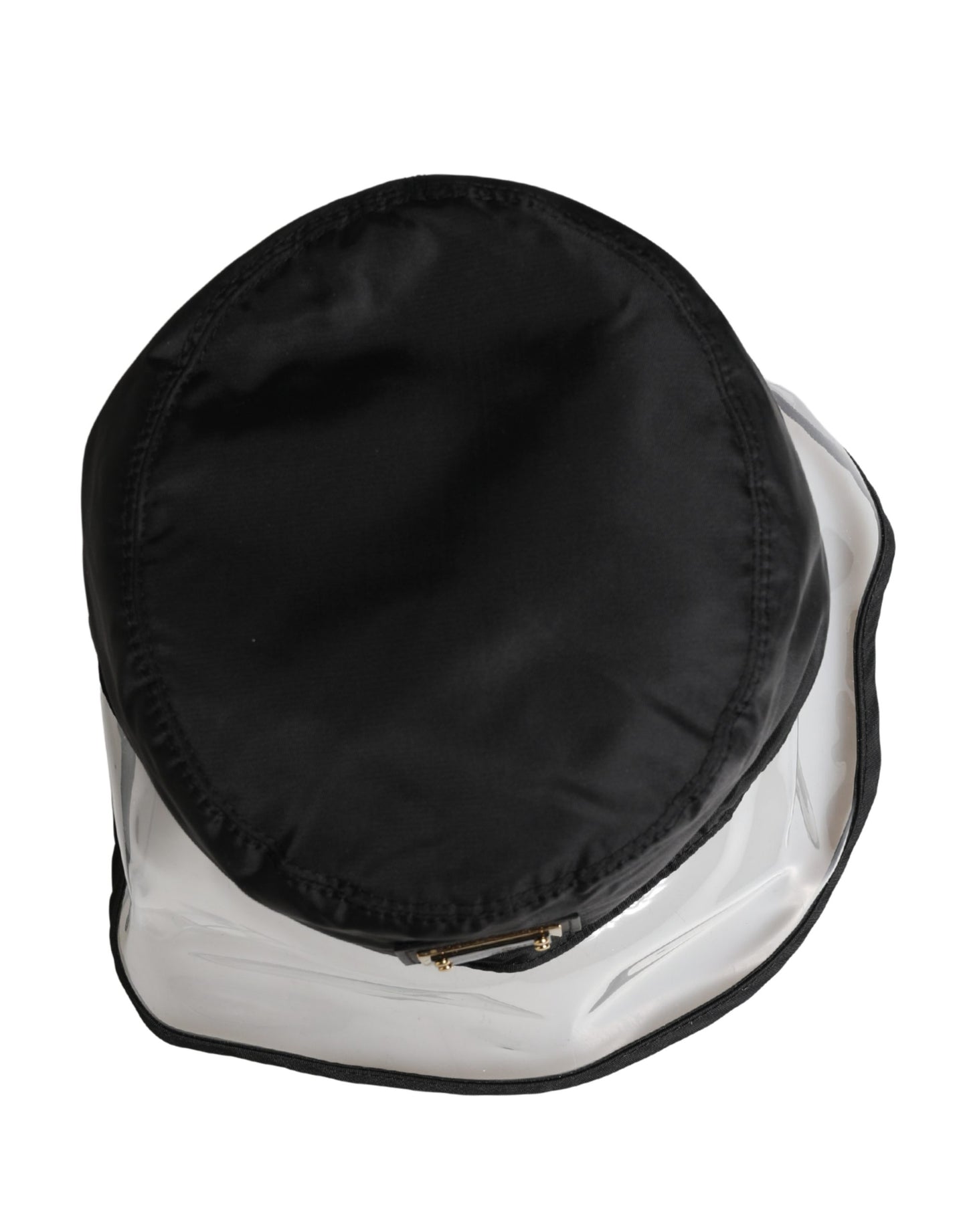 Dolce & Gabbana Men Black Plastic Fisherman Bucket Hat