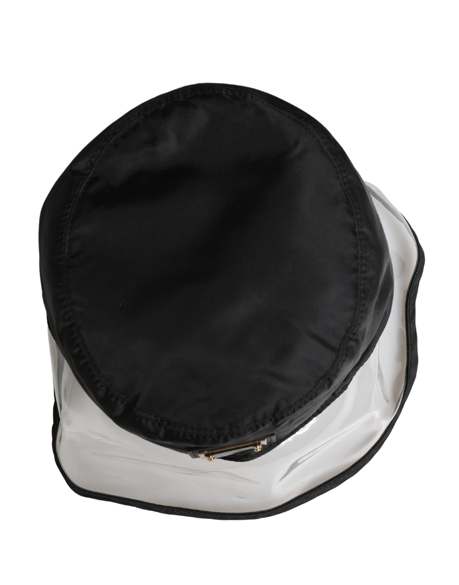 Dolce & Gabbana Men Black Plastic Fisherman Bucket Hat