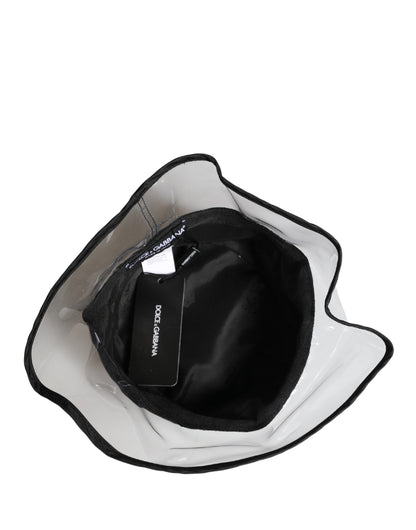 Dolce & Gabbana Men Black Plastic Fisherman Bucket Hat