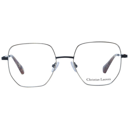Christian Lacroix Women’s Optical Glasses – Black Stainless Steel Frames