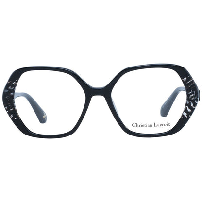 Christian Lacroix Women's Optical Glasses – Black Full-Rim Frame, 53mm