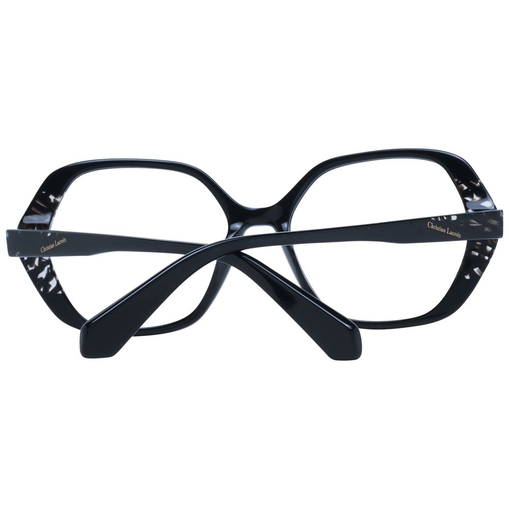 Christian Lacroix Women's Optical Glasses – Black Full-Rim Frame, 53mm