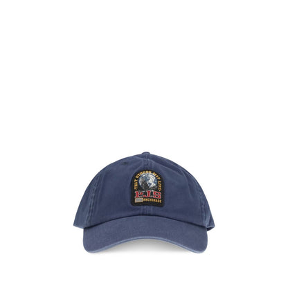 Parajumpers Blue Cotton Cap - Sporty Baseball Hat