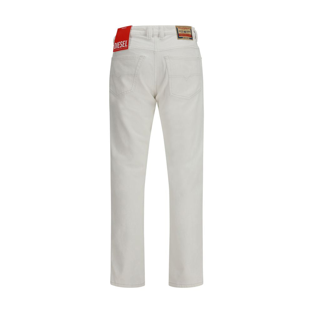 Diesel 1993 D-Vyl White Cotton Slim Fit Jeans