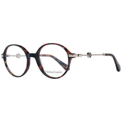 Christian Lacroix Women's Optical Glasses – Brown Round Frame, 50mm