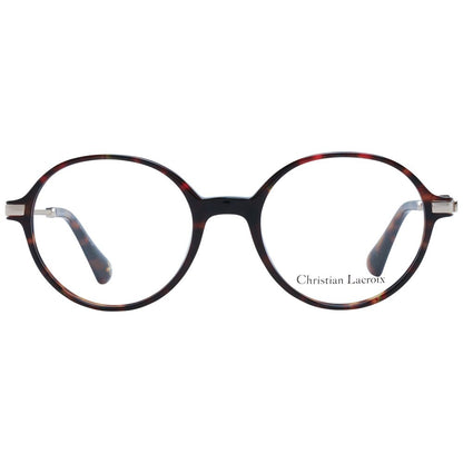 Christian Lacroix Women's Optical Glasses – Brown Round Frame, 50mm