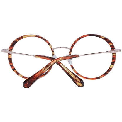 Christian Lacroix Women’s Sunglasses – Brown Metal Full-Rim Frames