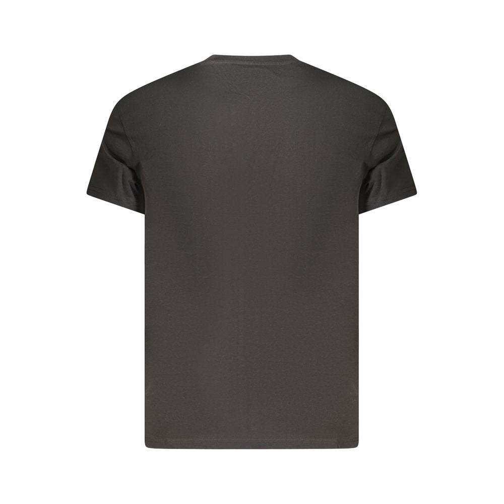 Tommy Hilfiger Black Cotton Men’s T-Shirt