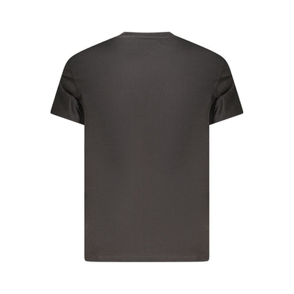 Tommy Hilfiger Black Cotton Men’s T-Shirt