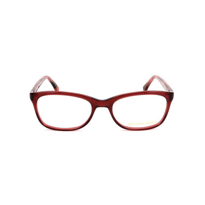 Michael Kors Burgundy Optical Glasses – Square Frame, 52mm