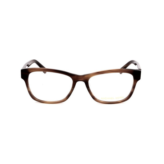 Michael Kors Brown Optical Glasses – Square Full-Rim Frame, 53mm