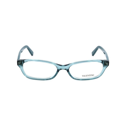 Valentino Women’s Optical Glasses – Transparent Black Frame, 52mm