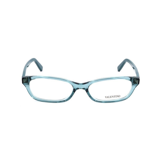 Valentino Women’s Optical Glasses – Transparent Black Frame, 52mm