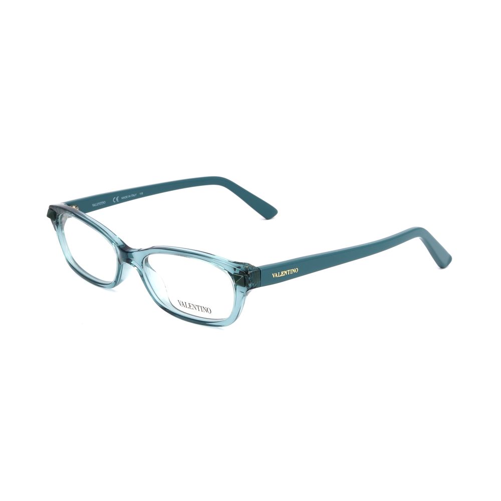 Valentino Women’s Optical Glasses – Transparent Black Frame, 52mm