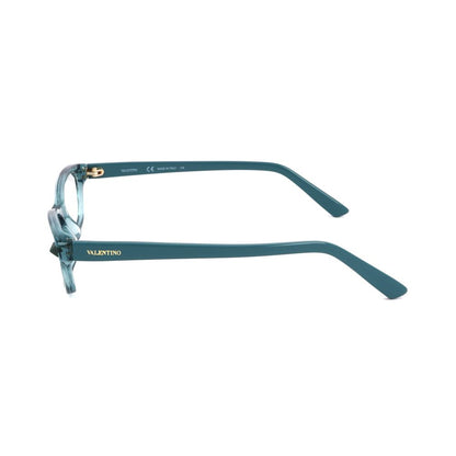 Valentino Women’s Optical Glasses – Transparent Black Frame, 52mm
