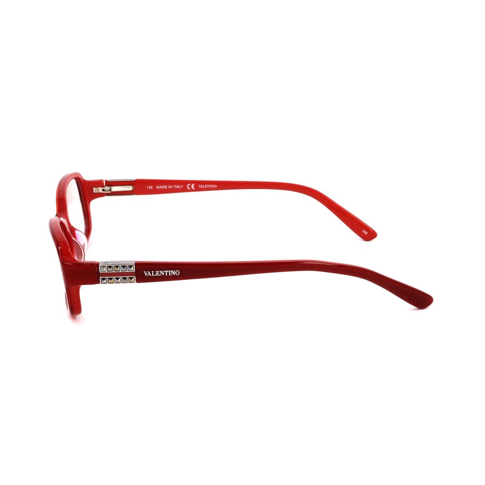 Valentino Women’s Optical Glasses – Bordeaux Frame, 53mm