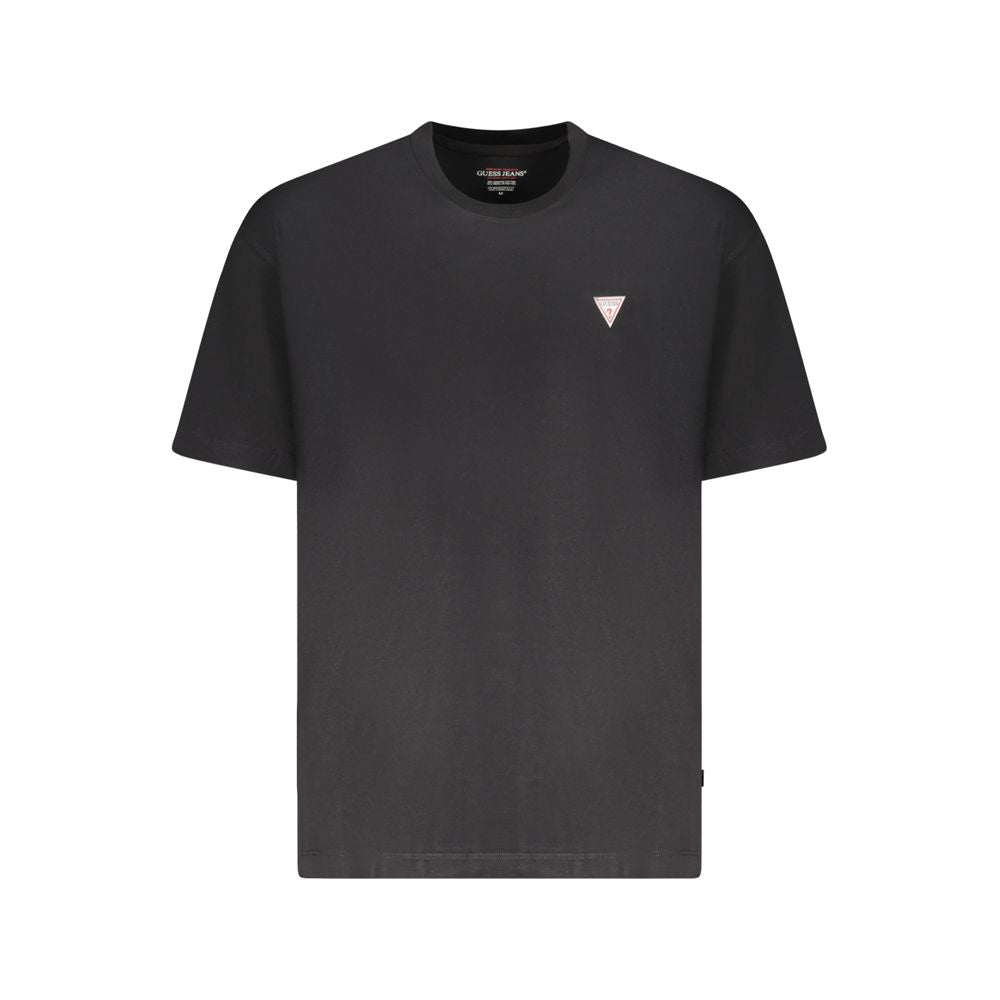 Guess Jeans Nero Cotton Men's T-Shirt - Elevate Your Urban Style