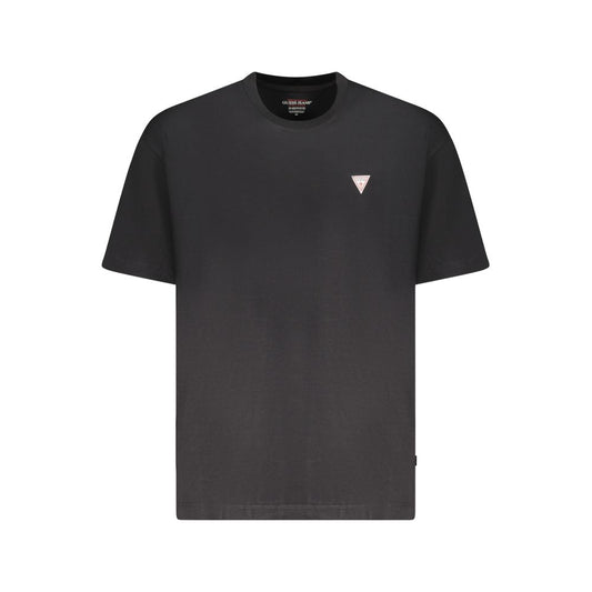 Guess Jeans Nero Cotton Men's T-Shirt - Elevate Your Urban Style