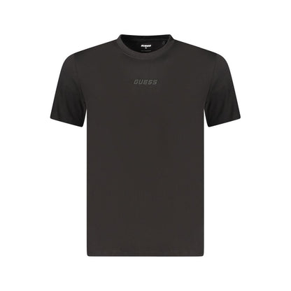 Guess Jeans Black Organic Cotton Men's T-Shirt