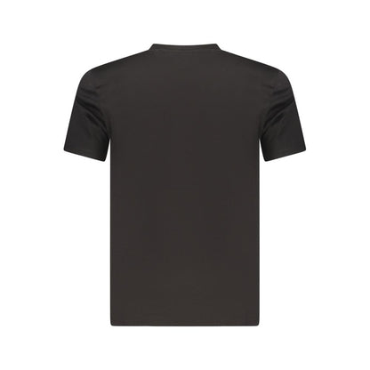 Guess Jeans Black Organic Cotton Men's T-Shirt