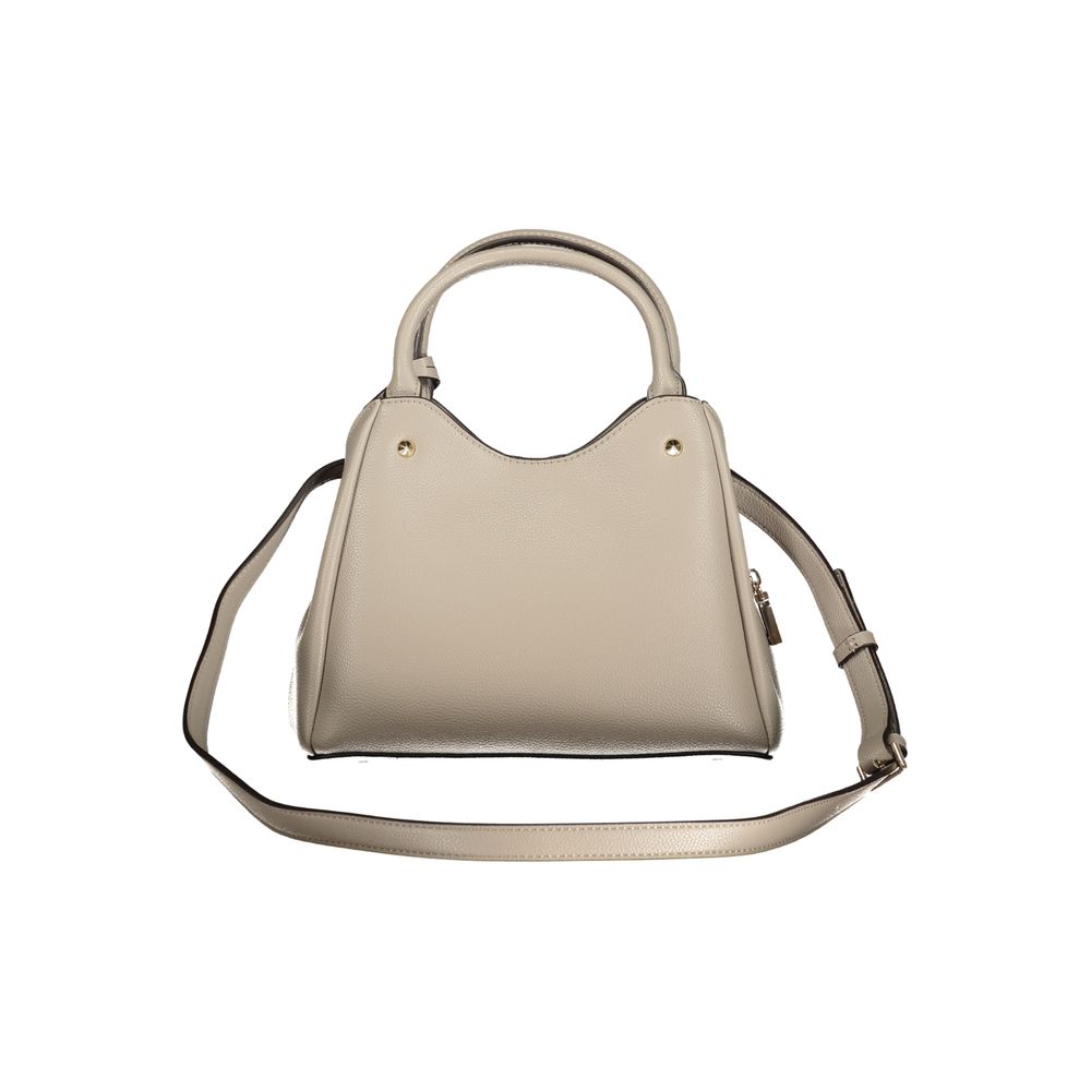 Guess Jeans Grigio Poliuretano Women Handbag - Meridian II