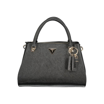 Guess Jeans Black Polyurethane Women Handbag - Noelle II