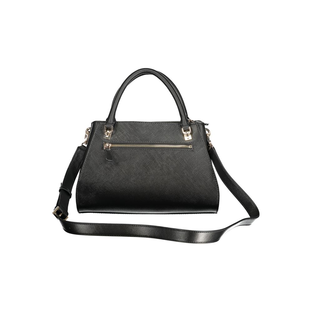 Guess Jeans Black Polyurethane Women Handbag - Noelle II