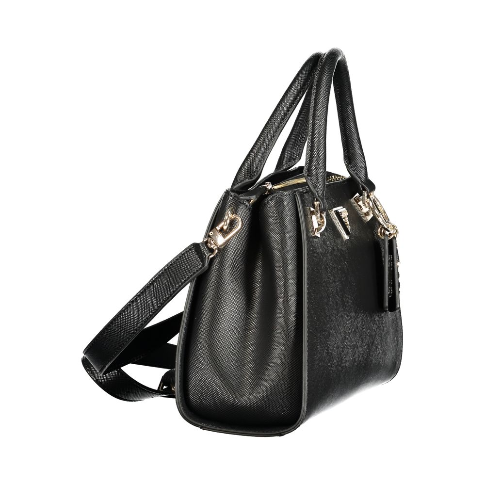 Guess Jeans Black Polyurethane Women Handbag - Noelle II