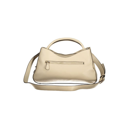 Guess Jeans Beige Polyurethane Women Handbag - Jessa Bag