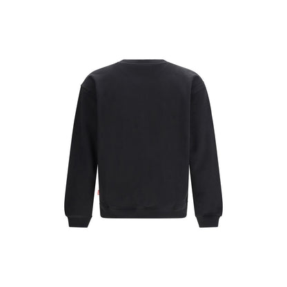Diesel S-Norm-V10 Black Cotton Sweatshirt
