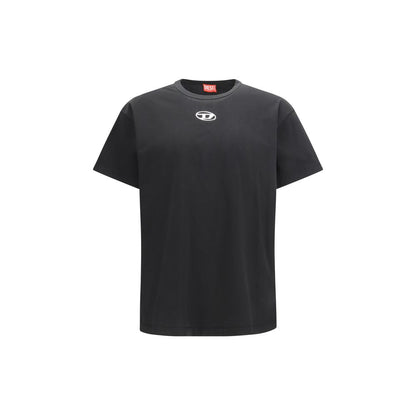 Diesel T-Norm-IOD Black Cotton T-Shirt