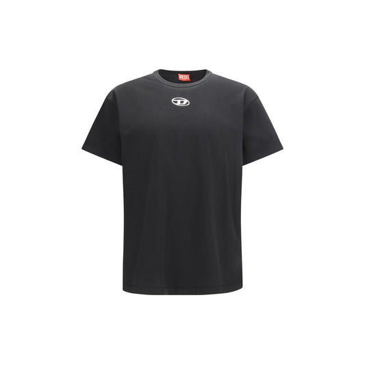Diesel T-Norm-IOD Black Cotton T-Shirt