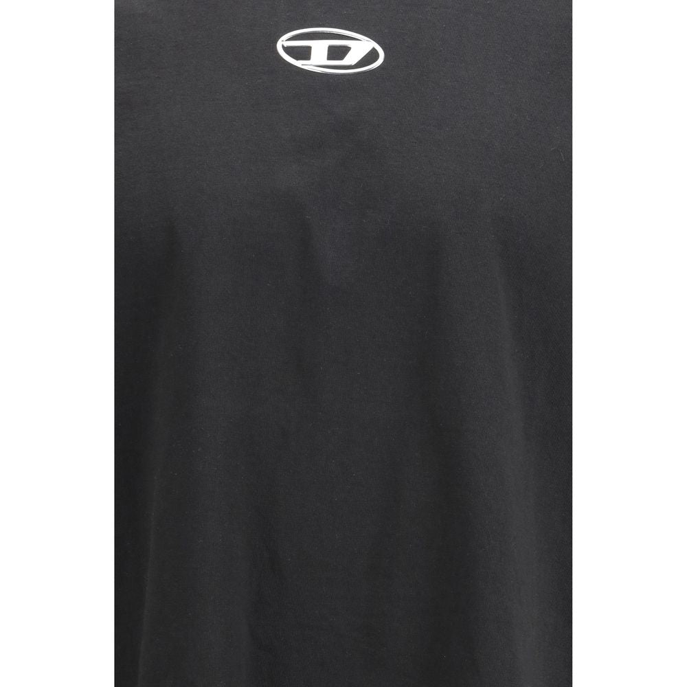 Diesel T-Norm-IOD Black Cotton T-Shirt