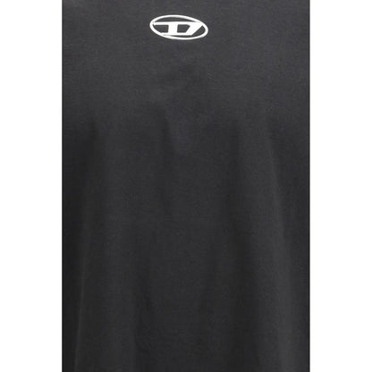 Diesel T-Norm-IOD Black Cotton T-Shirt