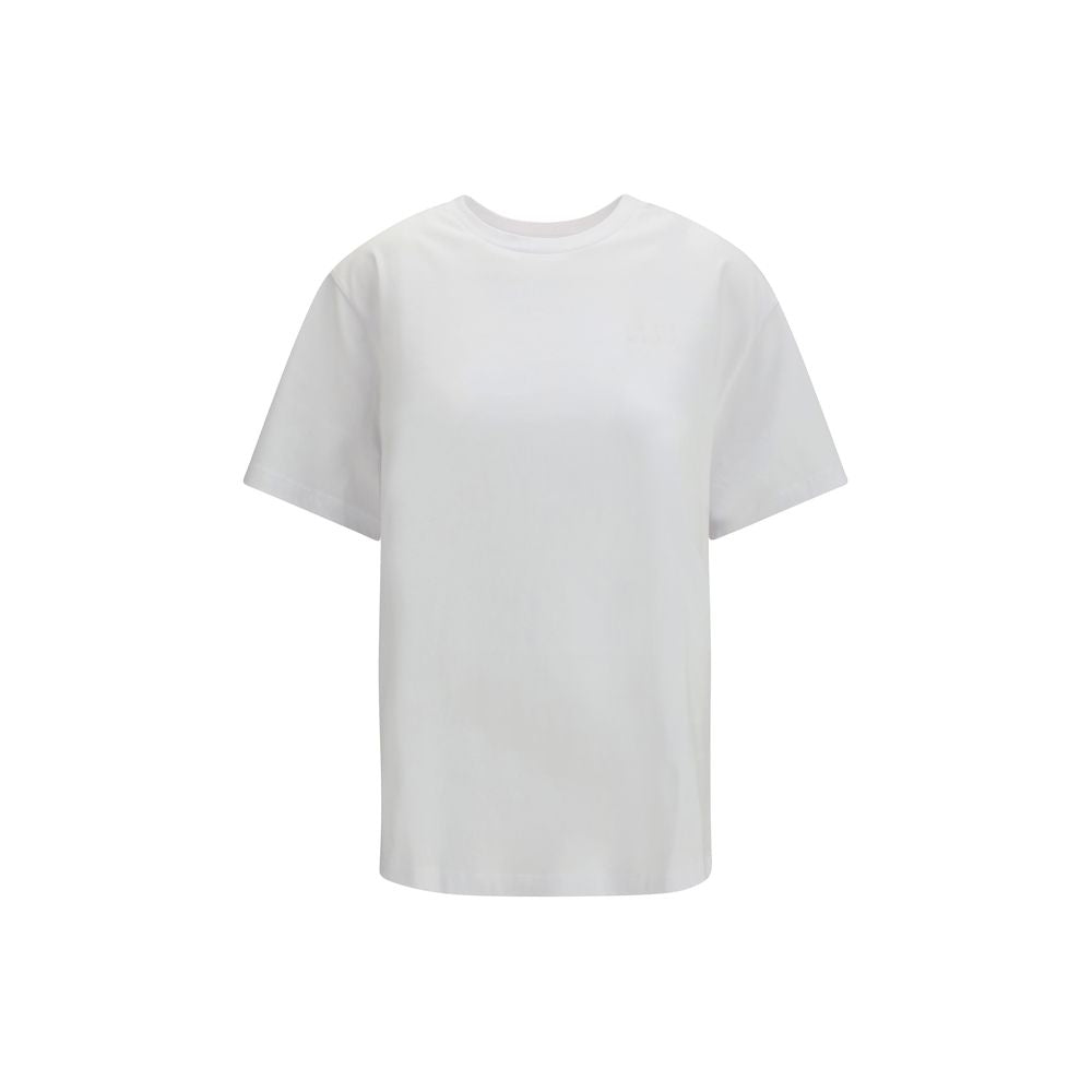 Kenzo White Cotton T-Shirt - Boke Flower 2.0 Embroidery