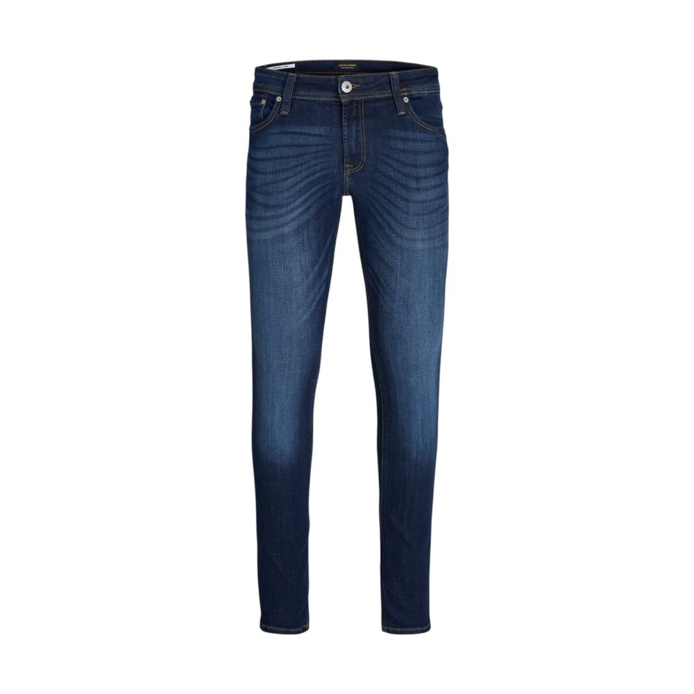 Jack Jones Blue Cotton Skinny Jeans - JJILIAM JJORIGINAL SBD 014 50SPS NOOS