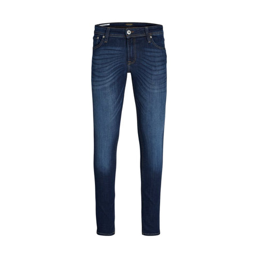 Jack Jones Blue Cotton Skinny Jeans - JJILIAM JJORIGINAL SBD 014 50SPS NOOS
