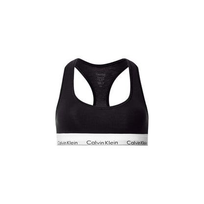 Calvin Klein Underwear F3785E Black Cotton Bra
