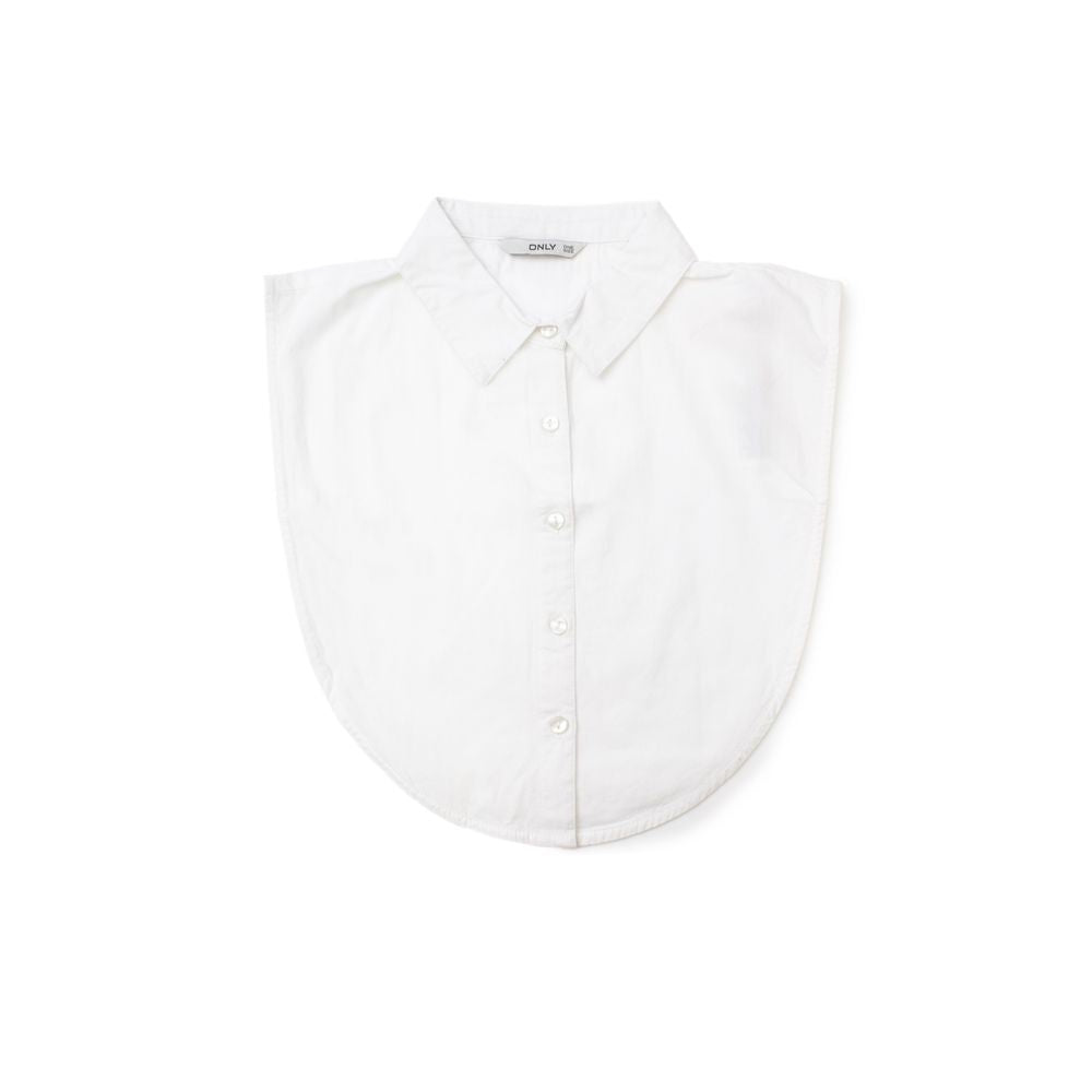 Only White Cotton Top - Essential Autumn/Winter Wear for Women