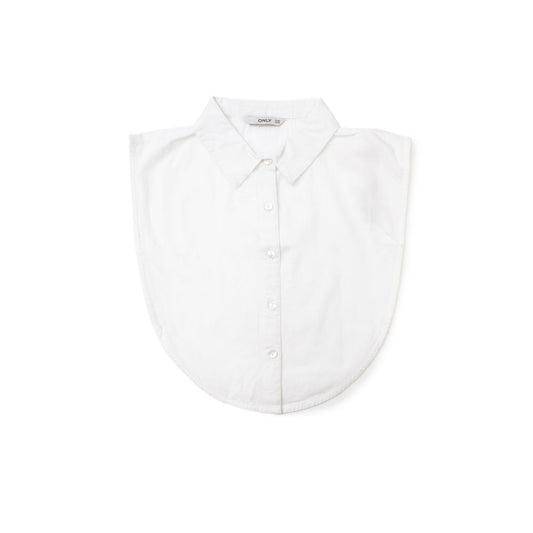 Only White Cotton Top - Essential Autumn/Winter Wear for Women